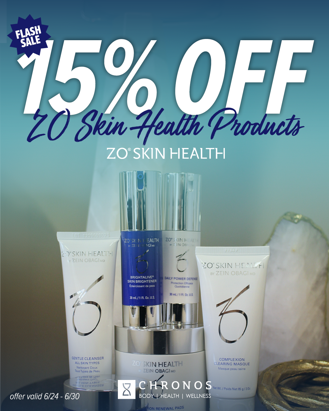Zo Skin Health product sale in Metairie, LA | Chronos BHW