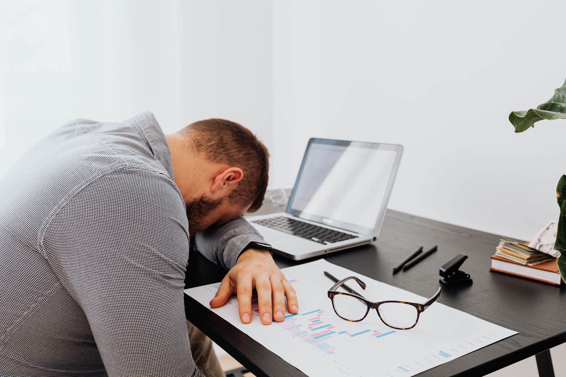 Man experiencing fatigue and low motivation discussing testosterone health with his physician