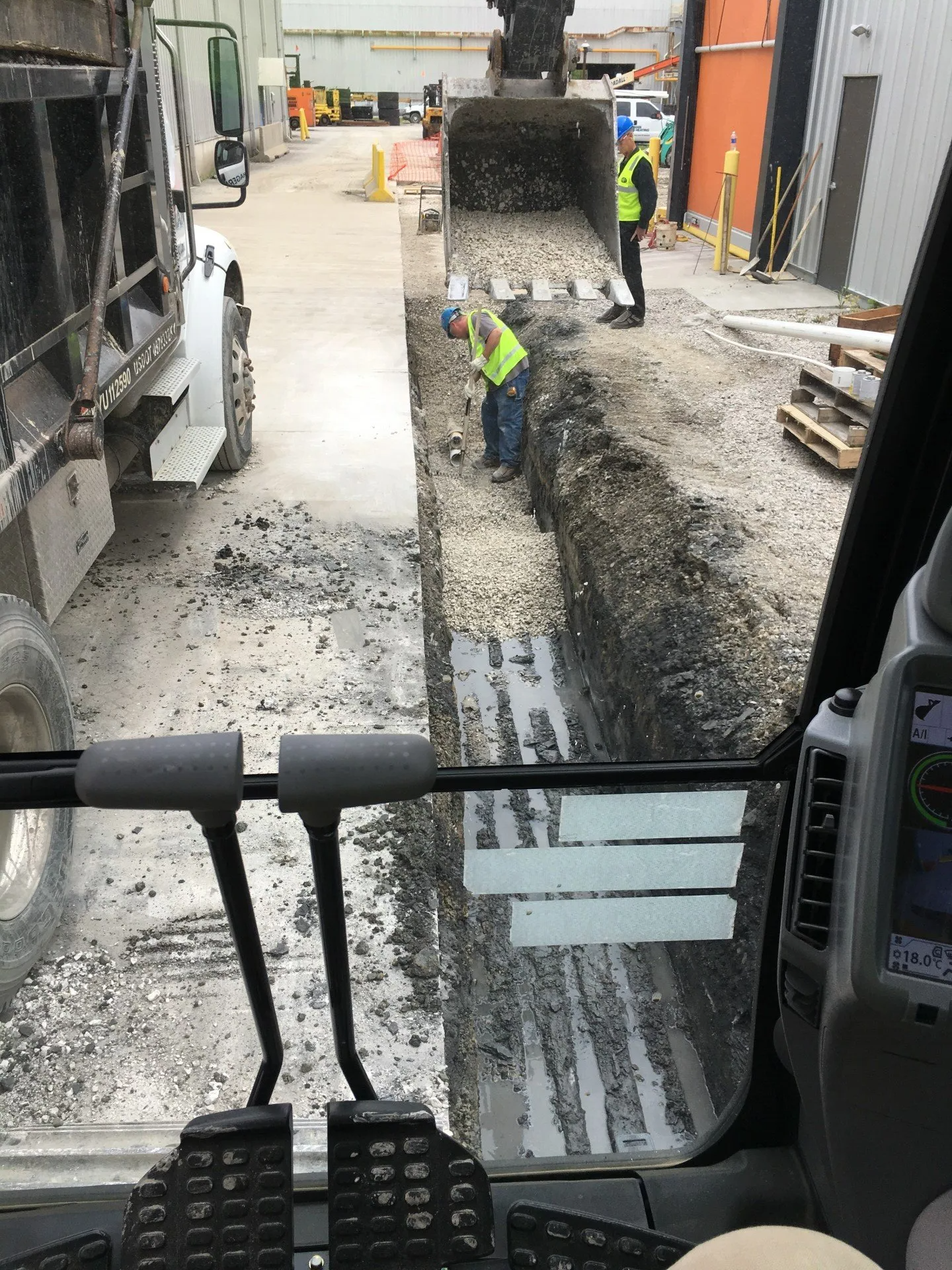 Sewer Installation at Industrial Customer — Owensboro, KY — Hagerman Plumbing & Heating