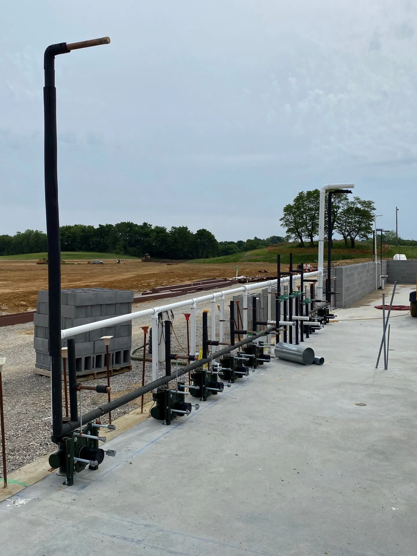 Plumbing Installation at Davies Co. Middle School — Owensboro, KY — Hagerman Plumbing & Heating