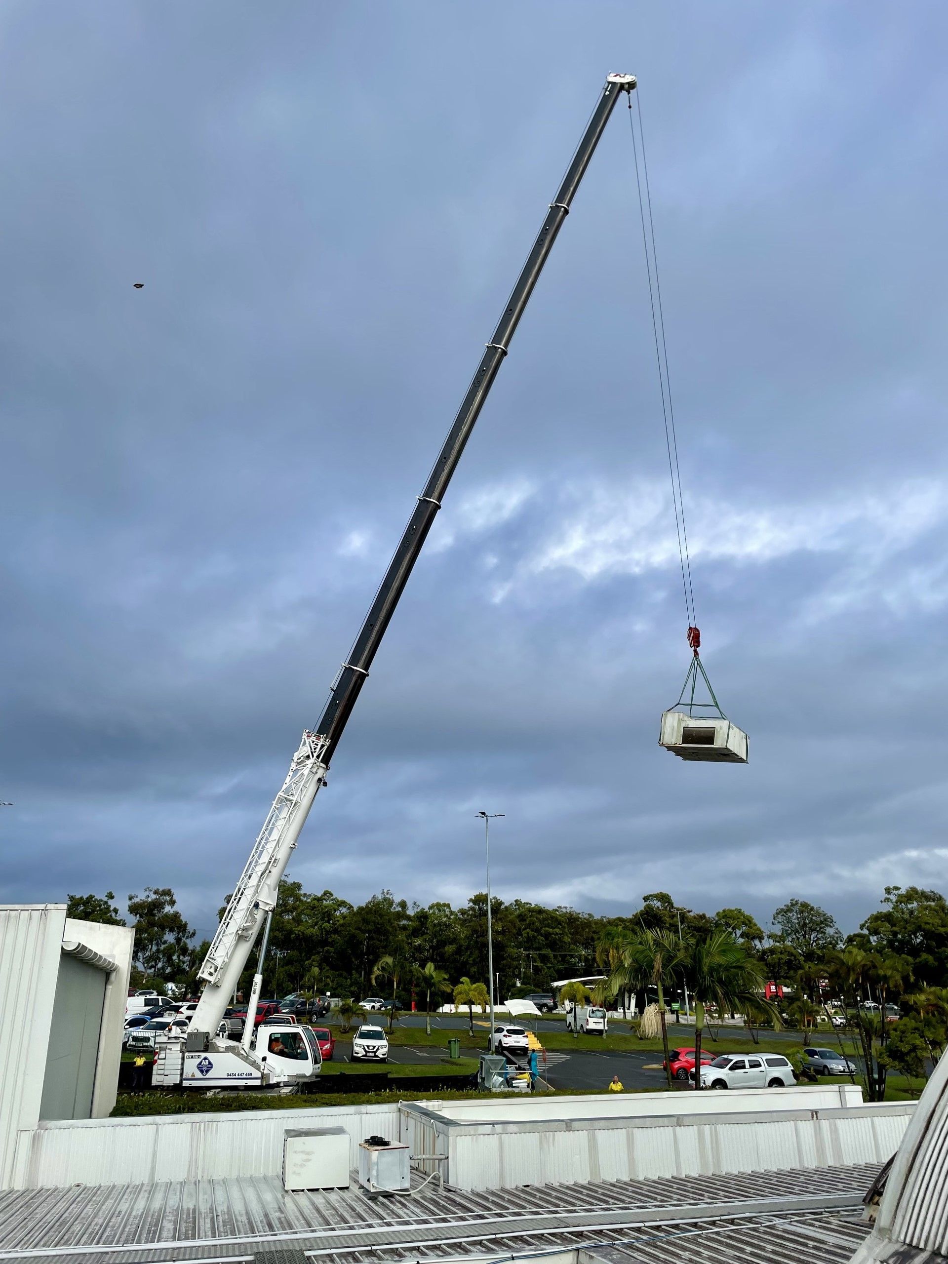 Daikin Package Unit Install