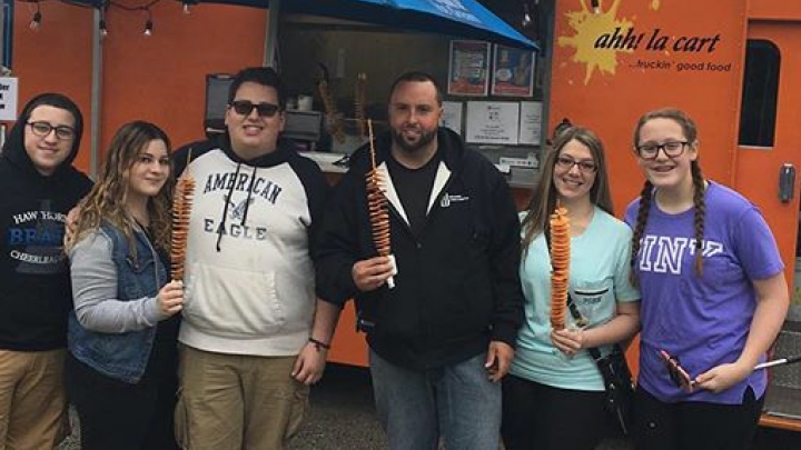 Friends Eating Tacostixs