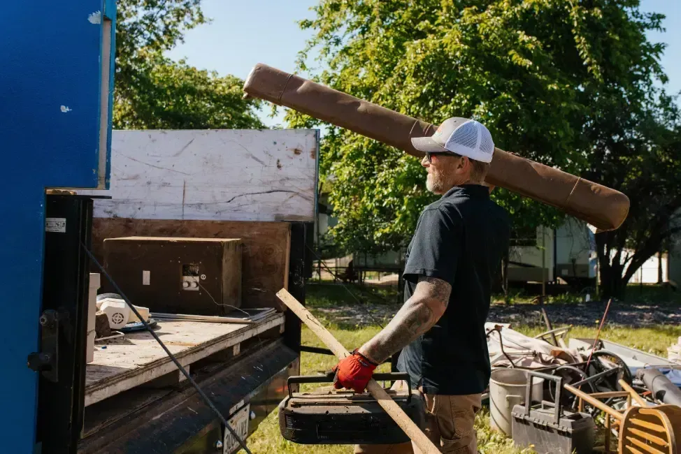 Old Carpet Removal Cameron Park