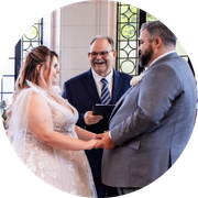Alicia and Joel, 5-star review for Weddings by David