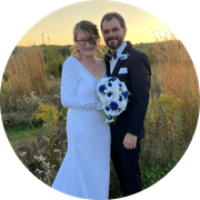 Miranda and Matthew, 5-star review for Weddings by David