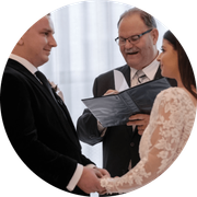 Robyn and Matt, 5-star review for Weddings by David
