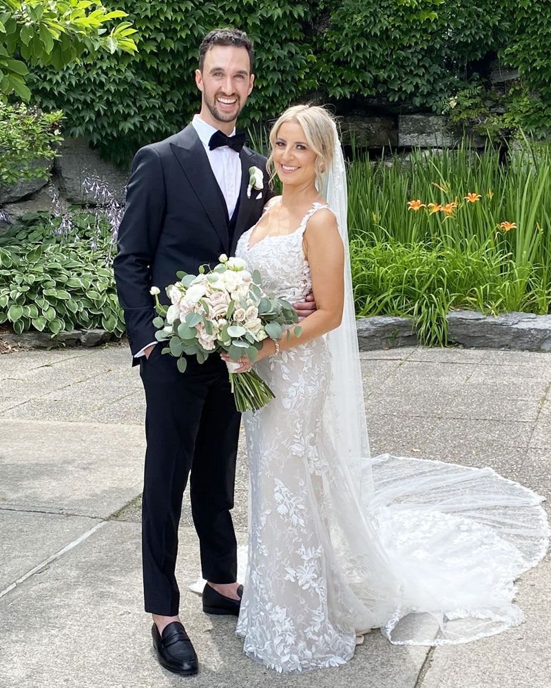 Weddings by David newly wed