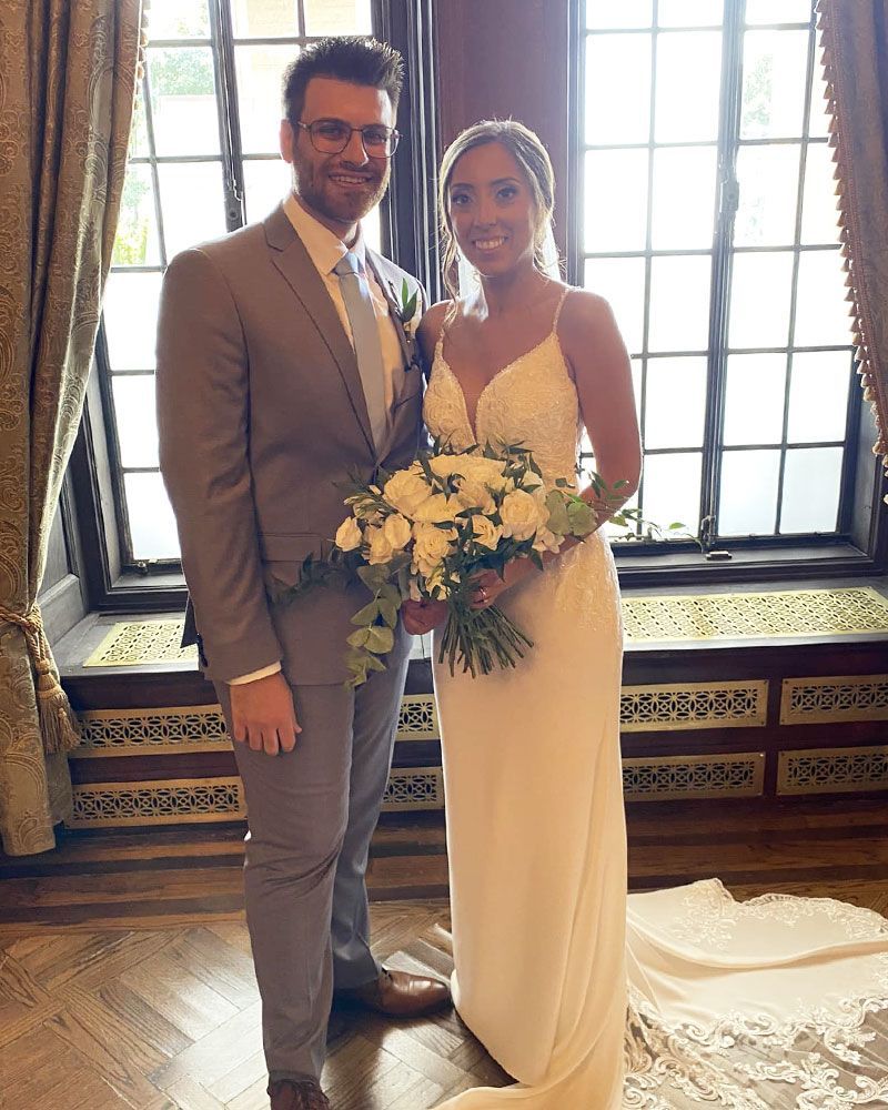 Weddings by David newly wed