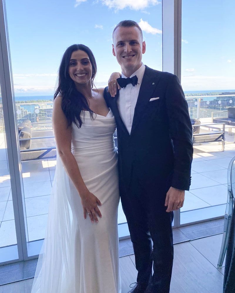 Weddings by David newly wed