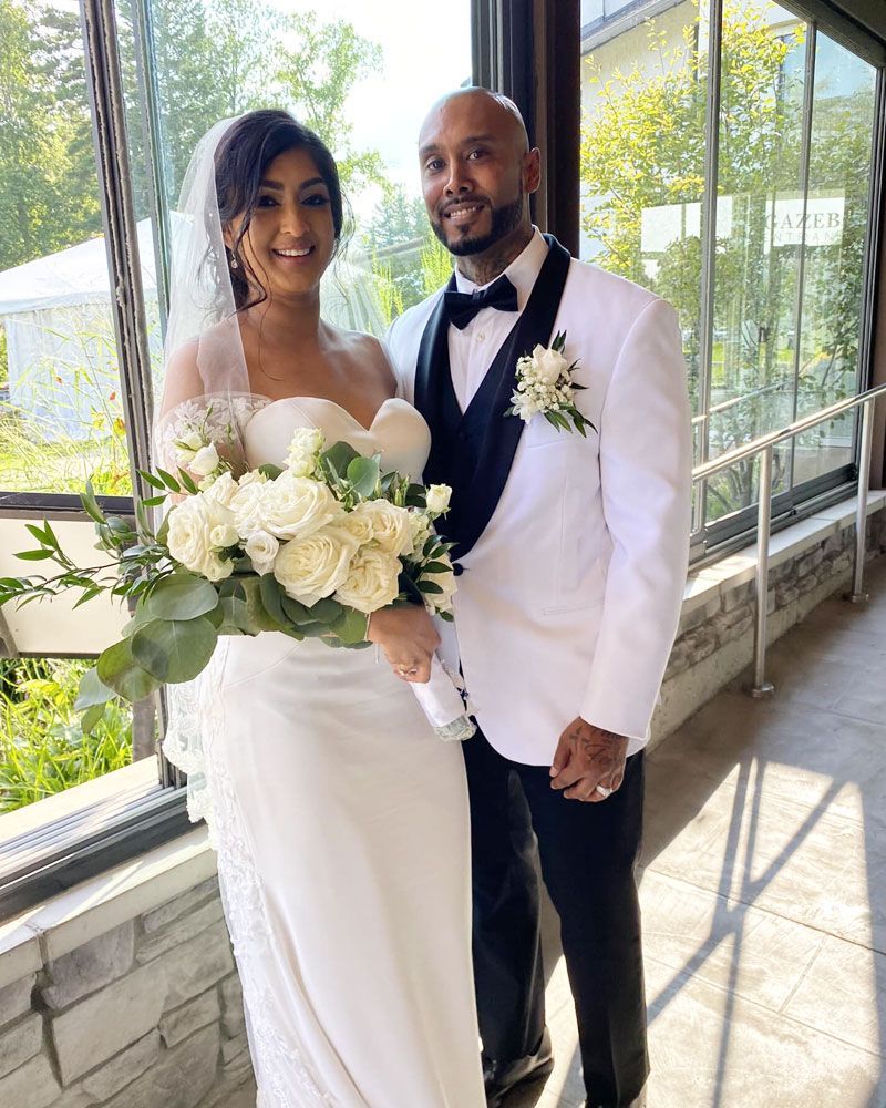 Weddings by David newly wed