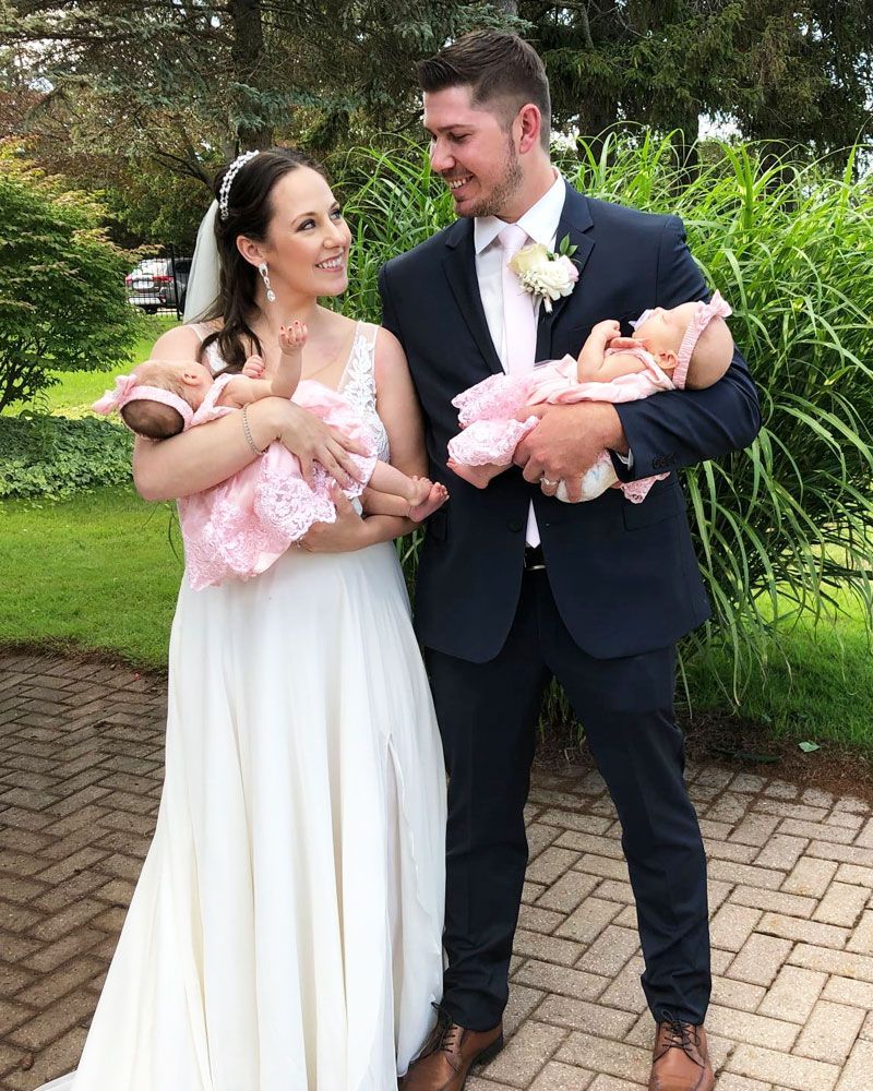 Weddings by David newly wed