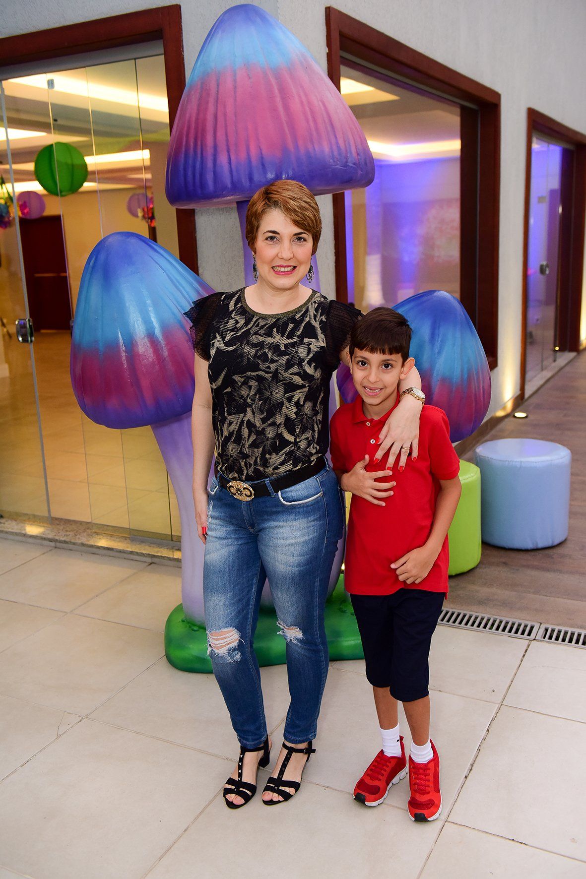 cogumelo triplo tomorrowland decoracao rj tematico