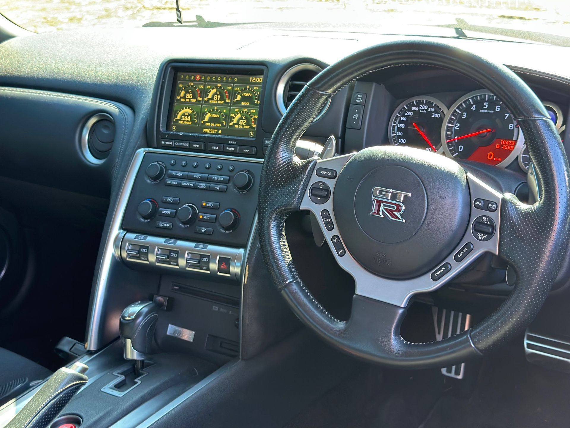 Interior of GTR — Car Hire in Mudgeeraba, QLD