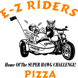 E-Z Riders Pizza logo -  Link to homepage
