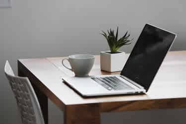 Laptop on Desk – Orange County, CA – Designing Women of OC