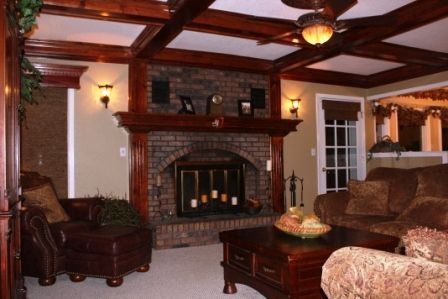 Rustic Fireplace – Orange County, CA – Designing Women of OC