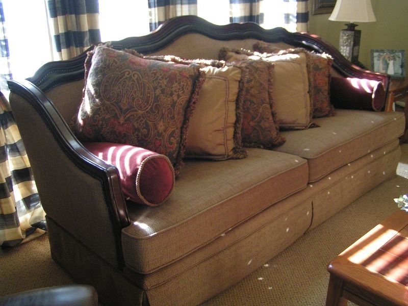 Throw Pillows on Sofa – Orange County, CA – Designing Women of OC