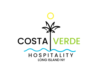 A logo for costa verde hospitality long island ny