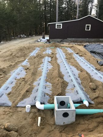 Blue Pipe — Northwood, NH — Tasker MD Construction