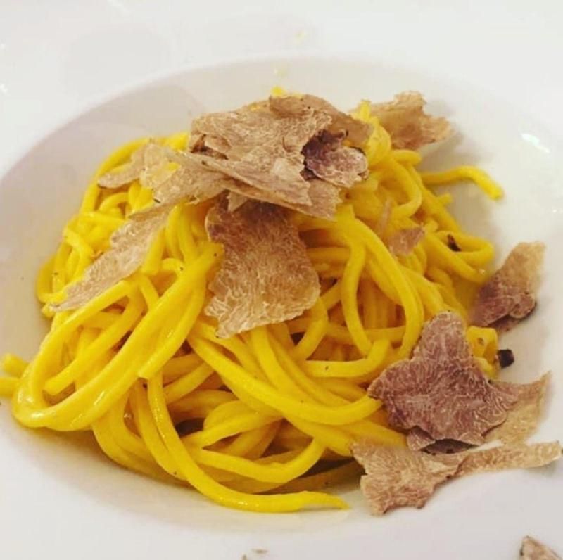 piatto di un ristorante piemontese