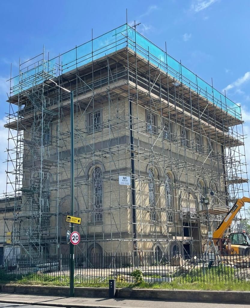 commercial scaffold services structure hampshire