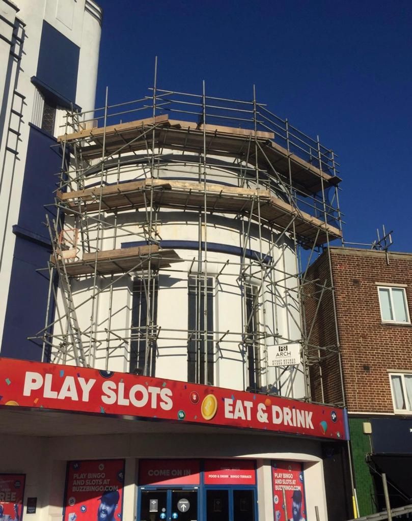 commercial scaffolding access builds repairs