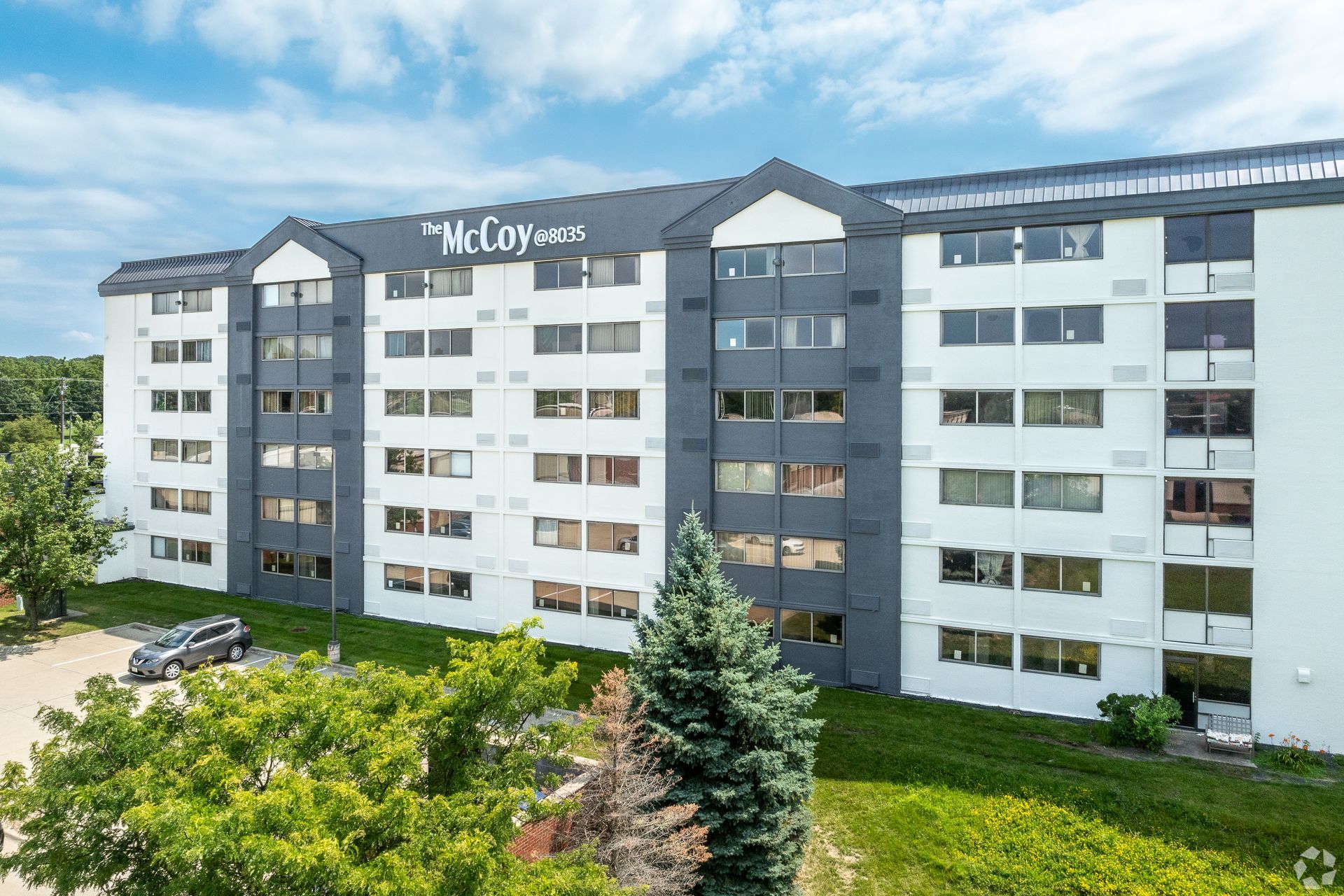 The McCoy @ 8035 Apartments For Rent Exterior Building