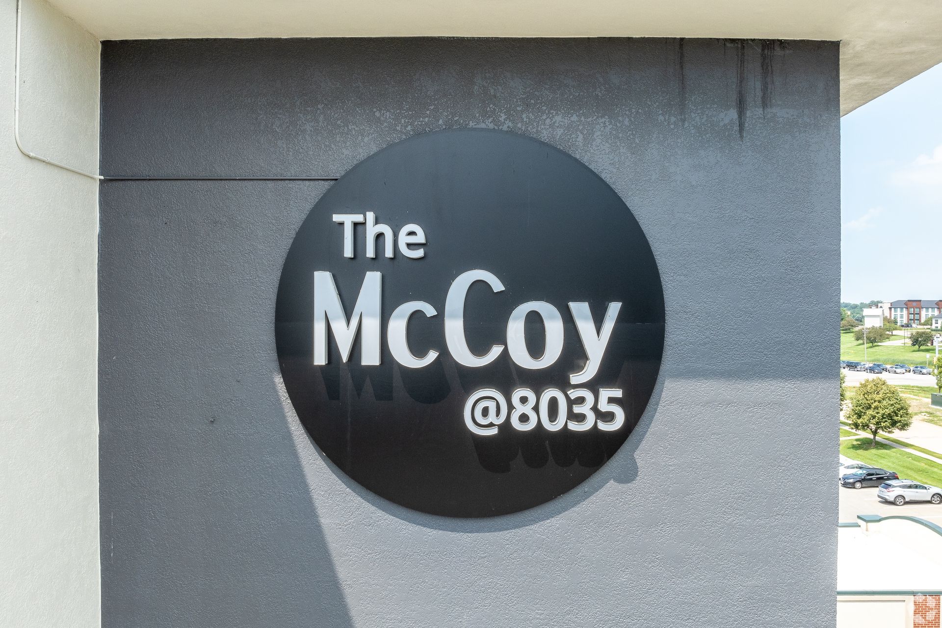 The McCoy @ 8035 Apartments For Rent Sign