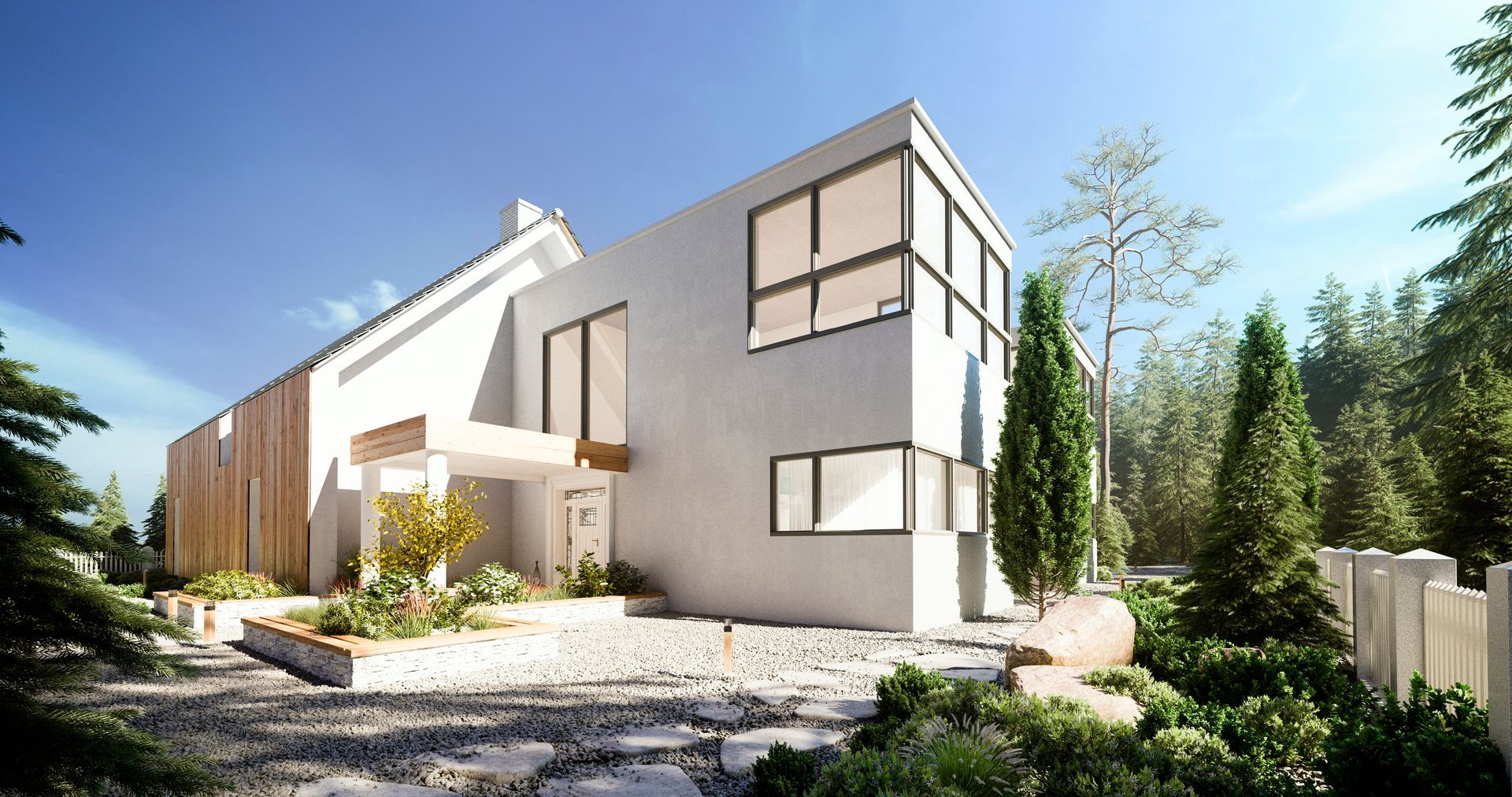 White house | Mulberry, FL | EHS Home Construction
