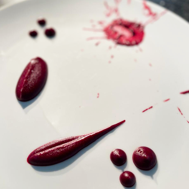 Beetroot puree