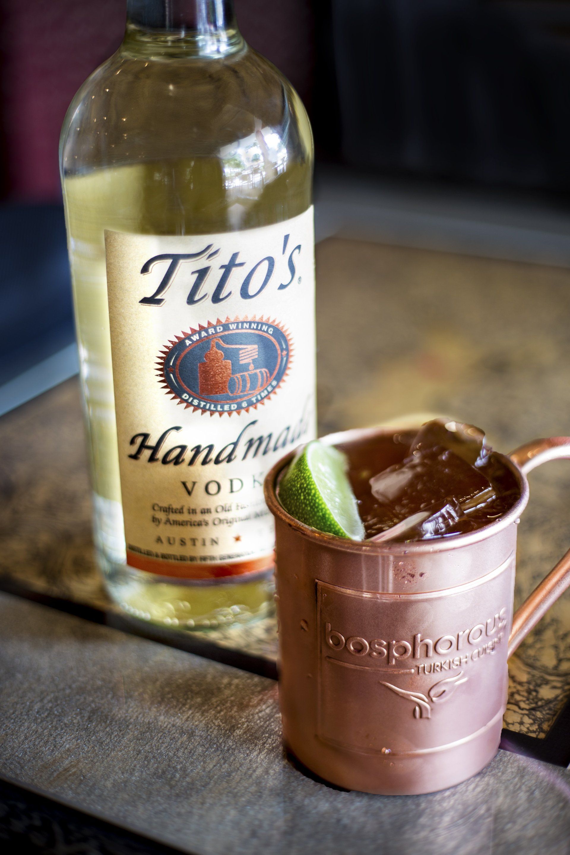 drinks available at Boshporous Turkish restaurant