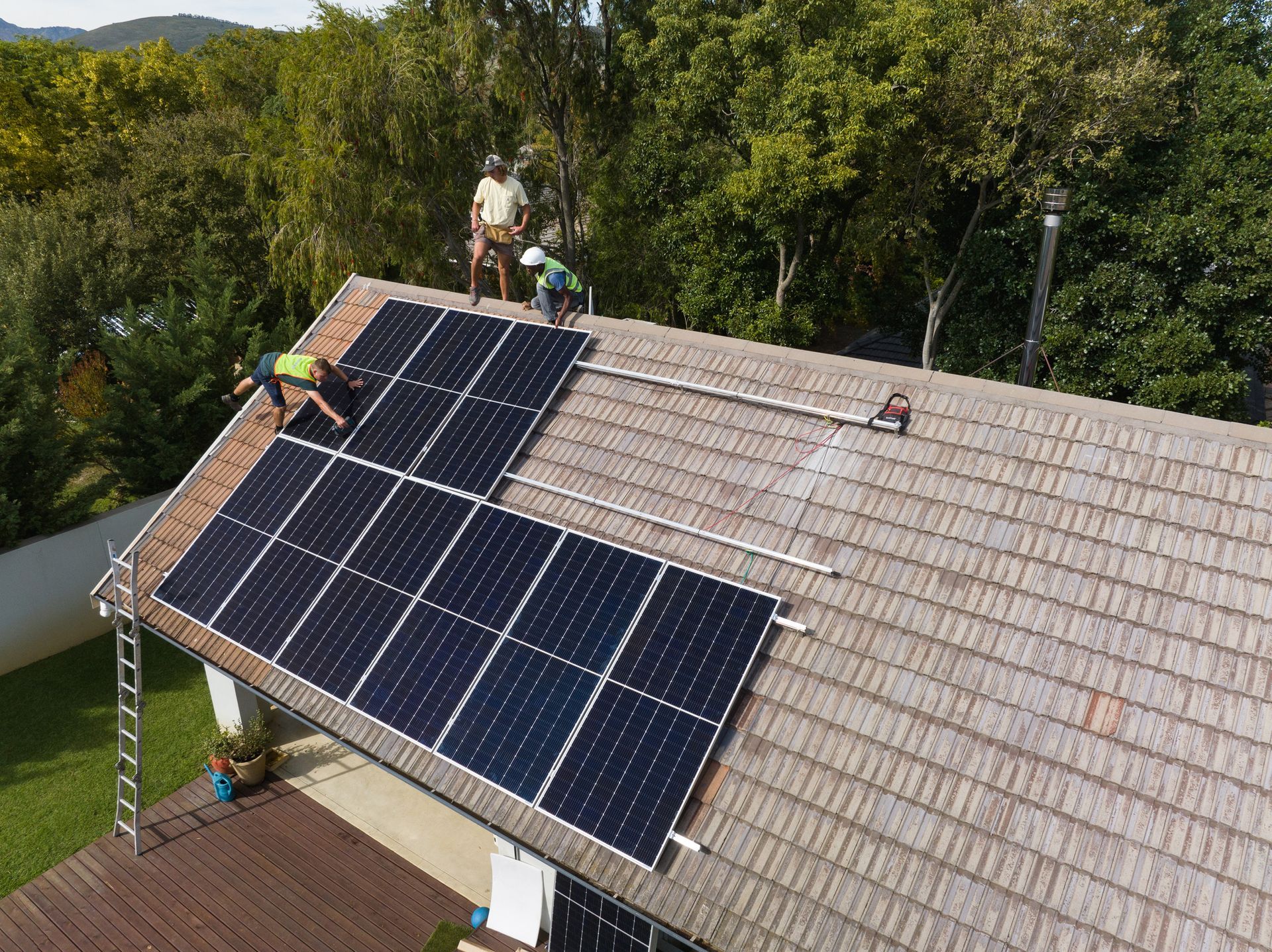 Installing Solar Panels — Orlando, FL — DRS Roofing of Central Florida Inc.