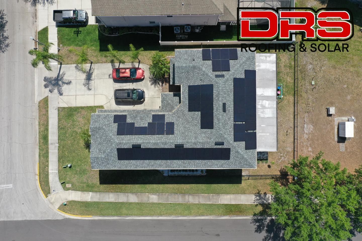 Noble after solar was installed  DRS roof was installed prior