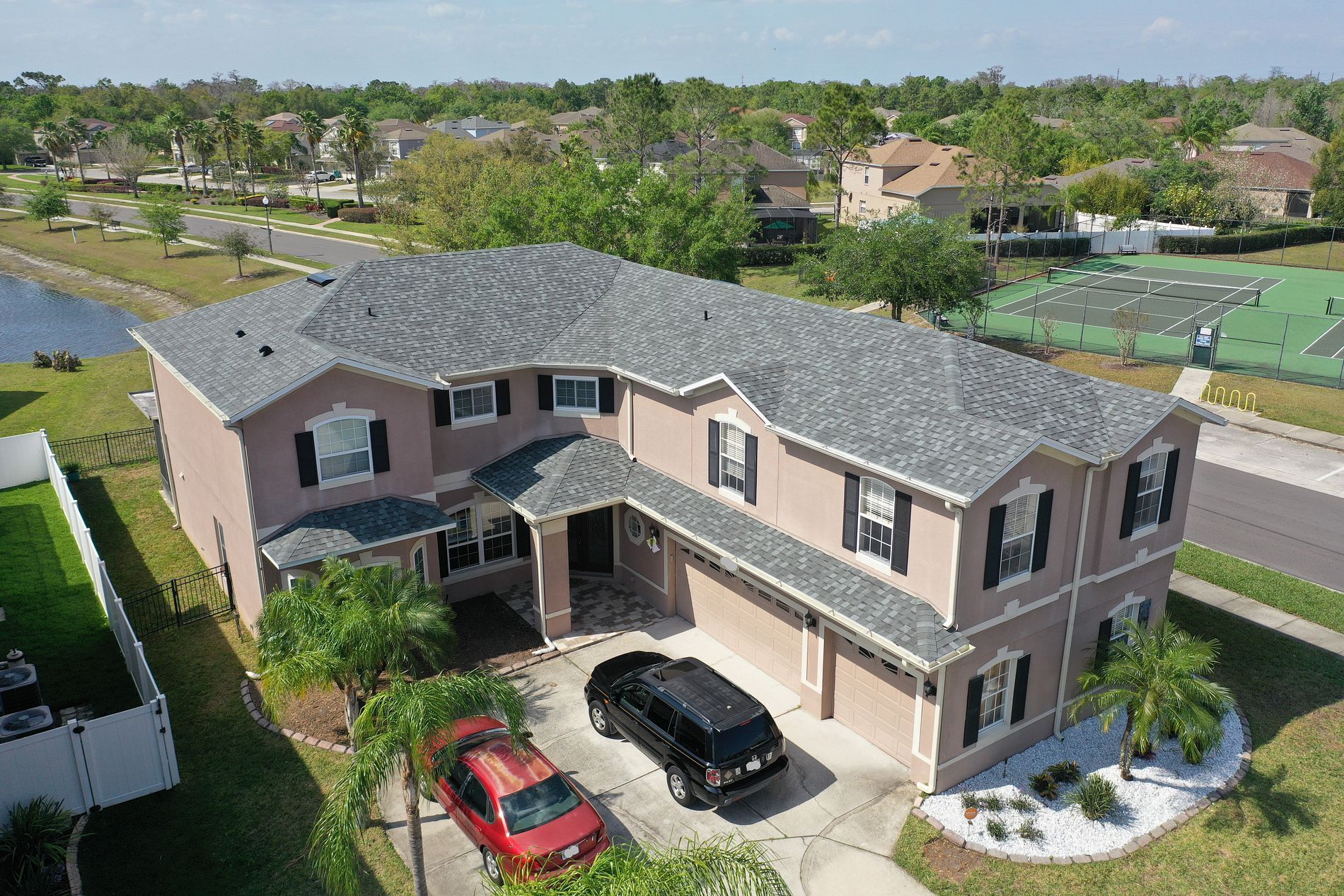 Noble before Solar pic After roof was completed