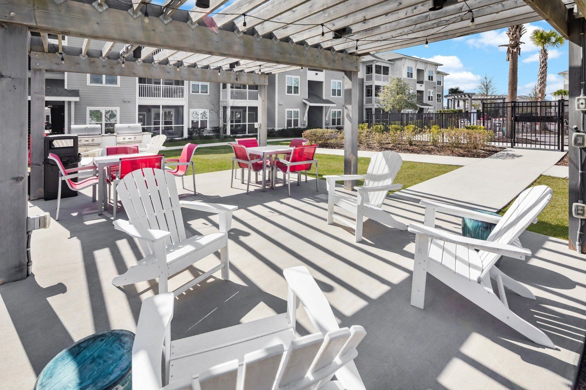 Outdoor Pavilion with Lounge Area | The Elysian