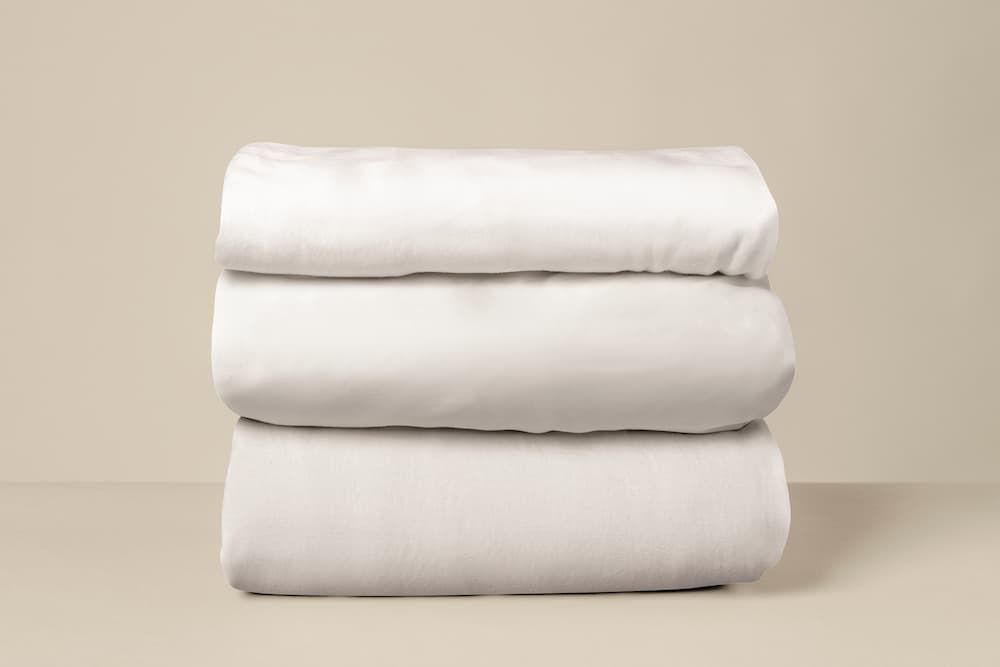 White Linen Bed Sheets — Gold Coast Linen Hire in Tugun, QLD