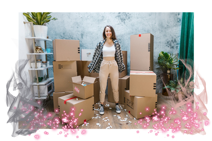girl-with-boxes-around