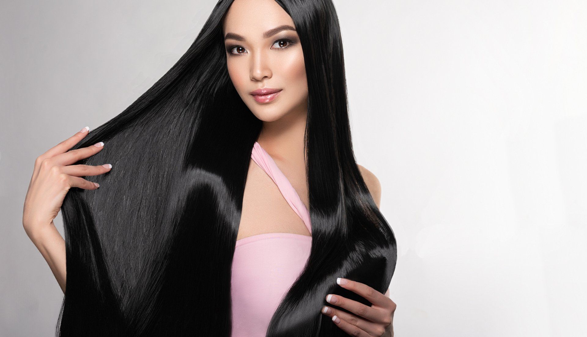 Woman with Black Hair  | Dallas, TX | Margie's Wig Salon