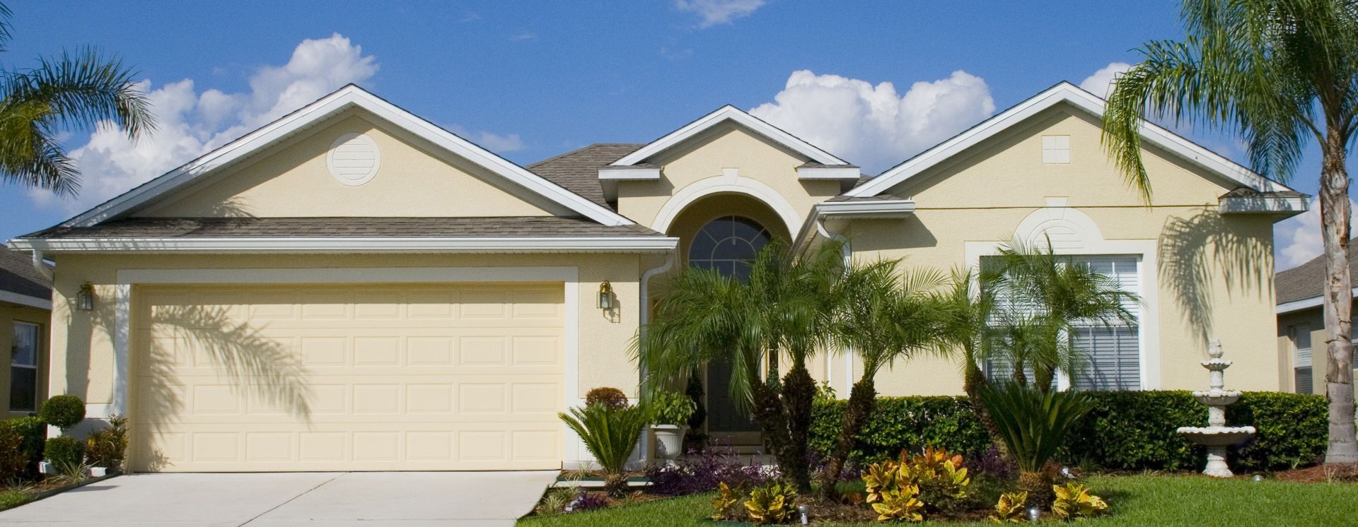 Overhead shot of Florida Home