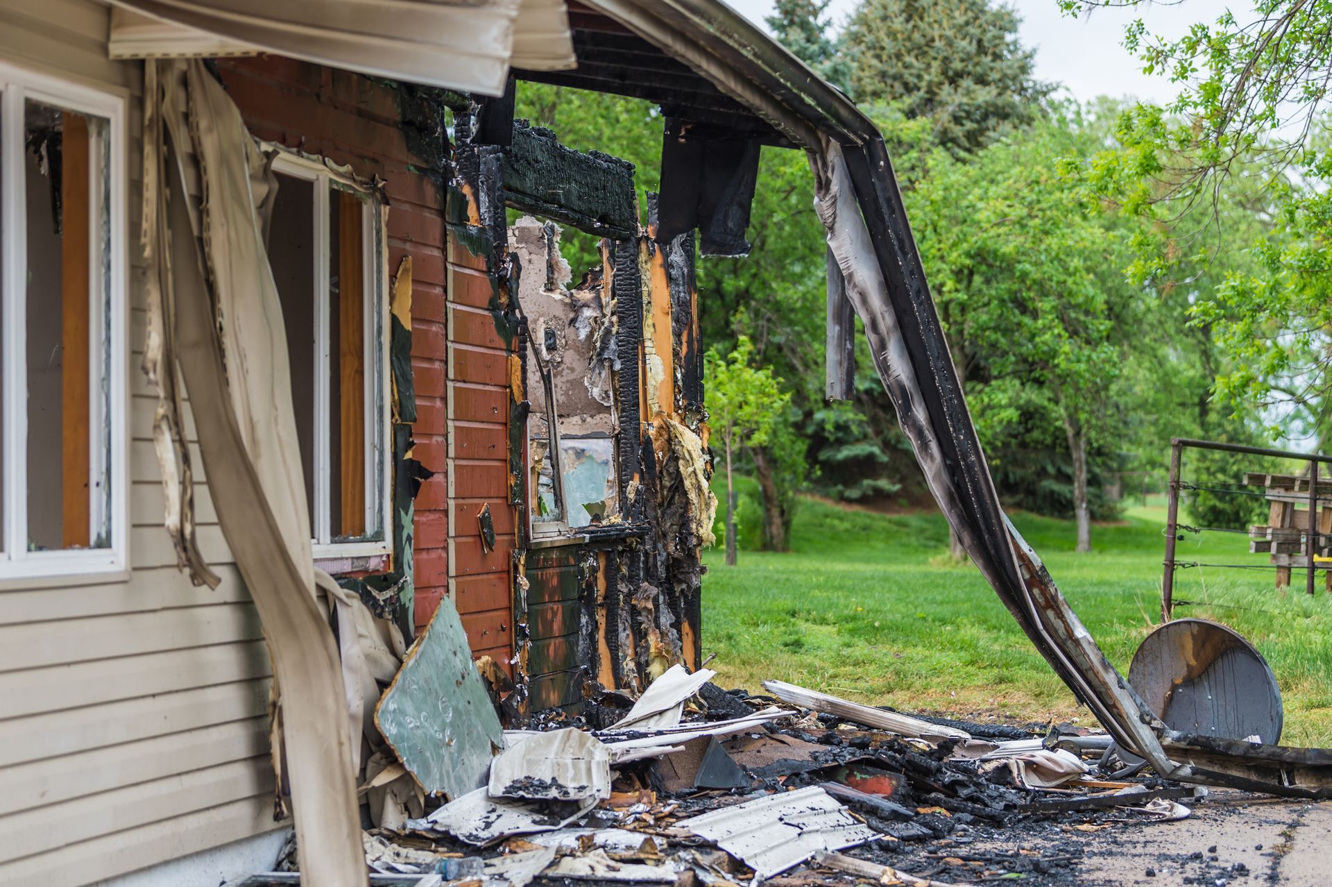 Home Destroyed by A Fire – Hampshire, IL – 312 Restoration