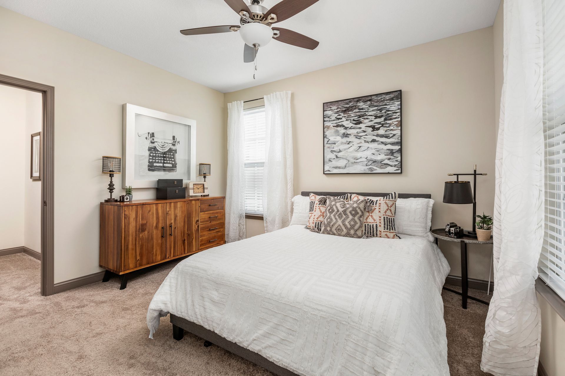 photo of furnished bedroom 