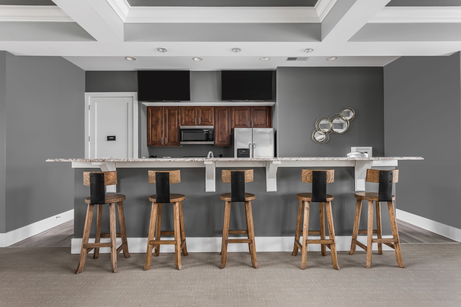 photo of clubhouse kitchen