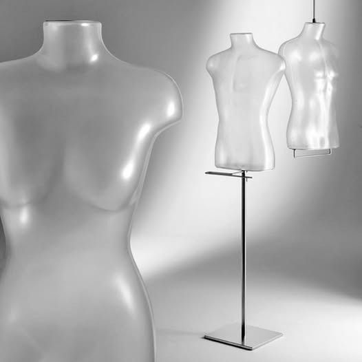 busti in plastica riciclata