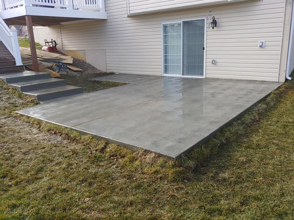 Shed or Sunroom Pad - Wentzville, MO - Nelson Concrete & Construction