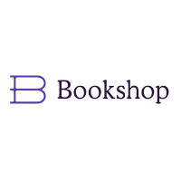 The b bookshop logo is purple and white on a white background.