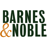 The logo for barnes & noble is green and orange.
