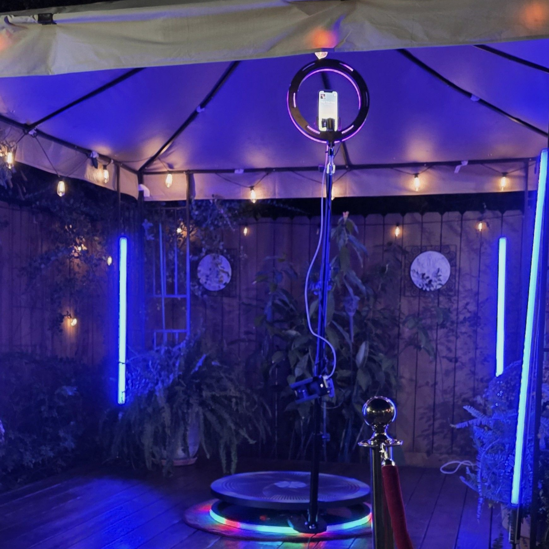 360 photo booth rental event near Sugar Land Town Square