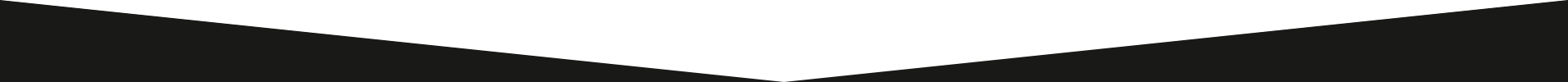 Triangolo bianco rovesciato su sfondo nero.