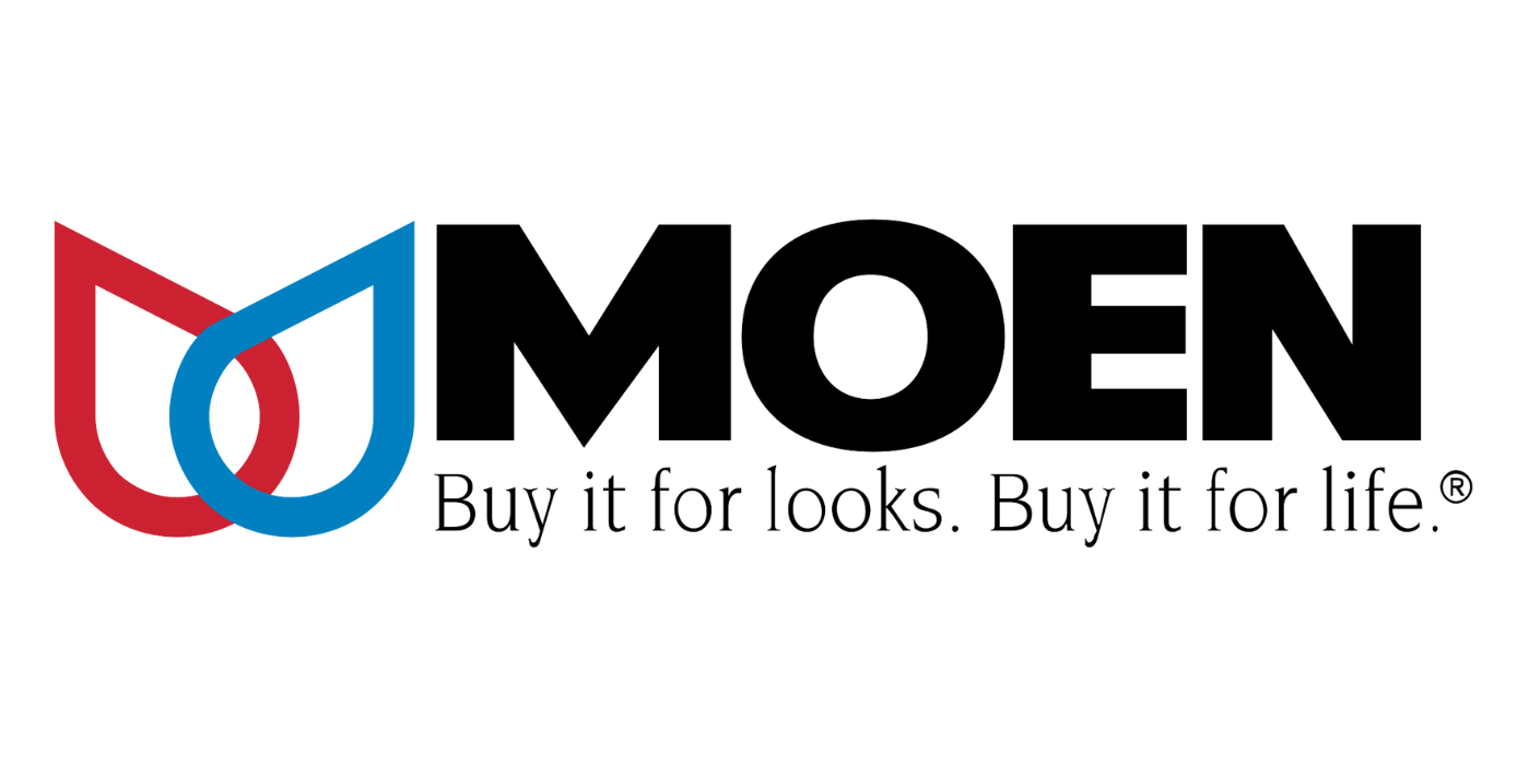 The moen logo says buy it for looks . buy it for life.