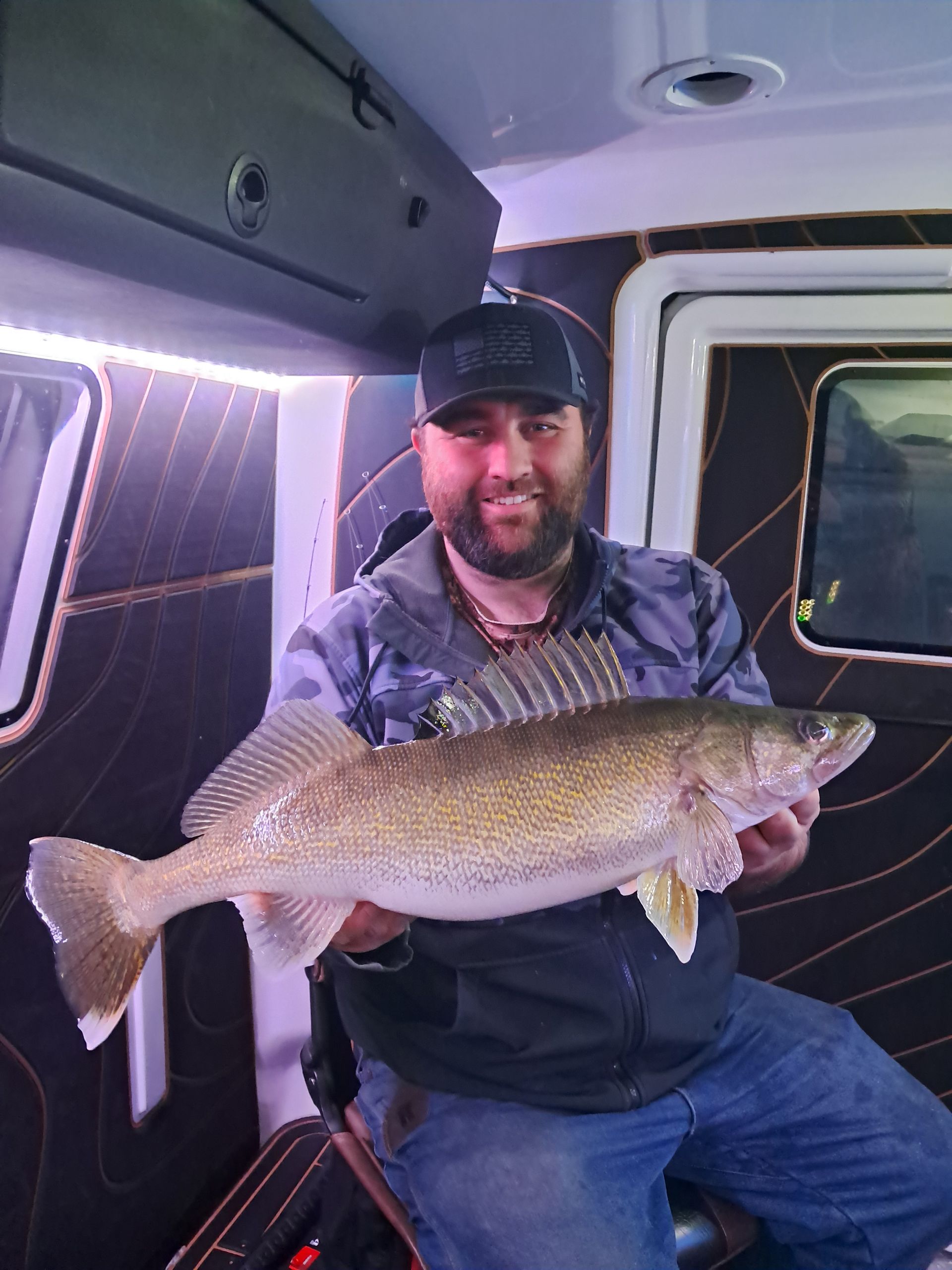walleye in a Snobear